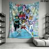 Saint Seiya Knights Zodiac Tapestry Fashion Print Background Cloth Soft Background Wall Hanging Cloth Atmospheric Background Cloth