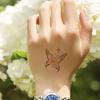 Girl Colorful Butterfly Tattoo Sticker Niche Tattoo Semi Permanent COD Sticker Tattoo Sticker F9F6