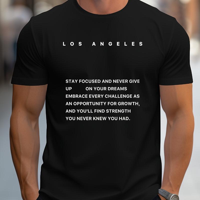 

Fashion Casual Men s T-Shirt - Solid Color Minimalist Comfortable S