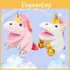 Unicorn Hand Puppet Plush Doll Toy Soft And Cuddly Role-playing Companion For Kids