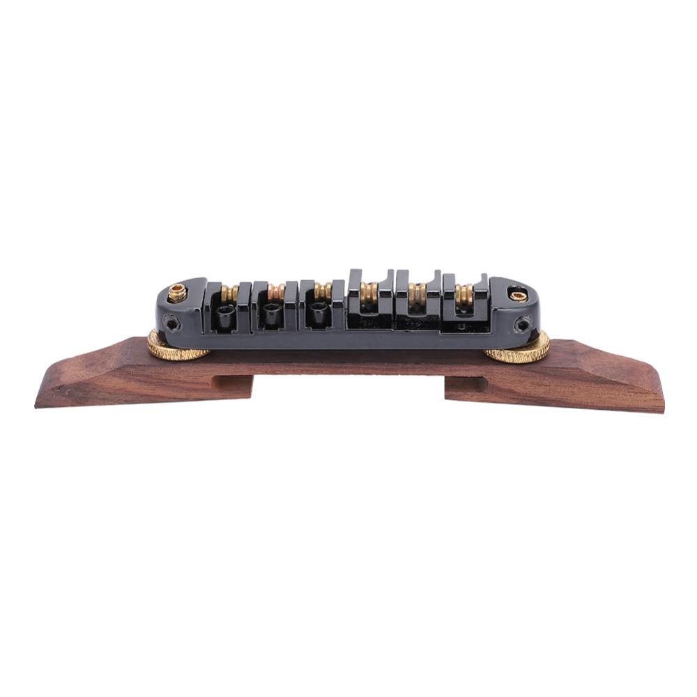 6-Saiten Gitarrenbrücke Saitenhalter Mehrfarbig Gitarrenersatzteile Für Gitarre
