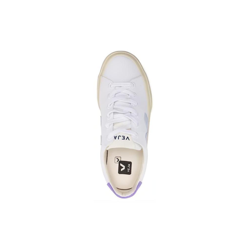 VEJA Comfortable Round Toe Low top Skateboard Shoes Women's White CA0103500