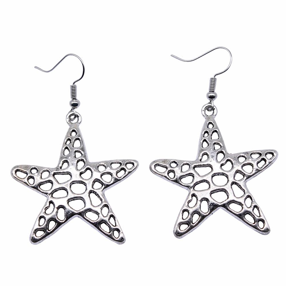 Bold Hot-Selling Marine Life Mermaid Drop Earrings Elegant Valentine's Gift for Formal Occasions