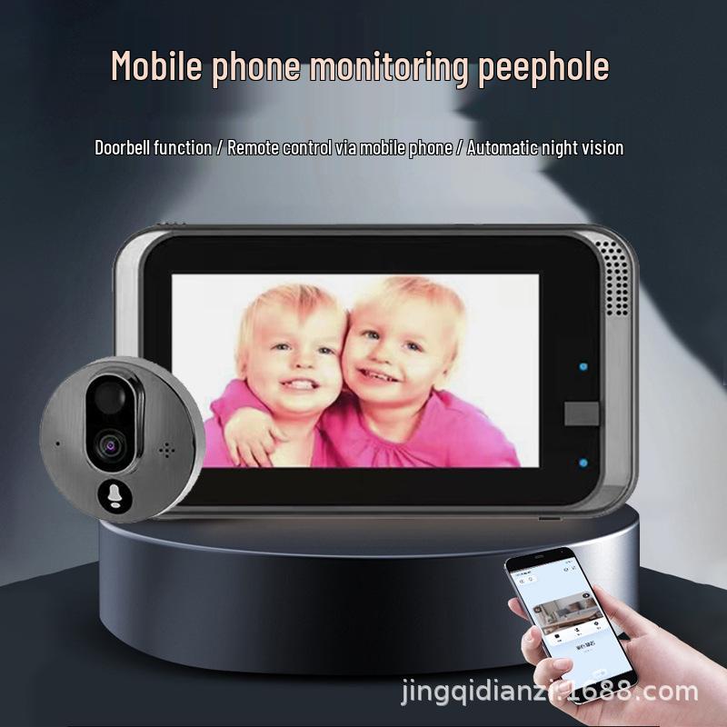 Tuya Wireless Video Doorbell Camera with Voice Intercom and Screen