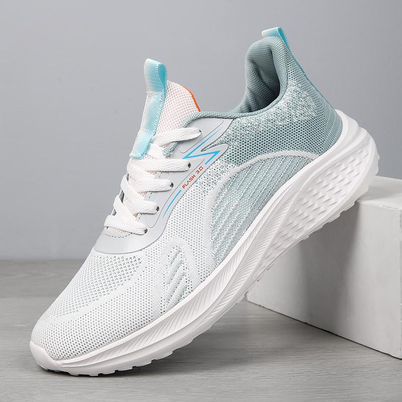 Fashion Men's Summer Versatile Outdoor Travel Anti Slip Soft Sole Breathable Mesh Casual Sneakers Men's Shock-absorbing Running Shoes