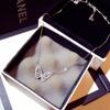 Super Fairy Niche Smart Hollow Butterfly Pendant Female Micro Zircon Fashion Design Collarbone Chain