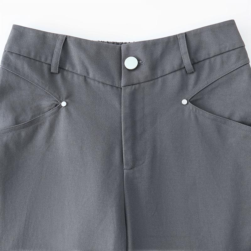 Beilun Deer Women's Casual Loose Straight-Leg Pants - Early Autumn Collection