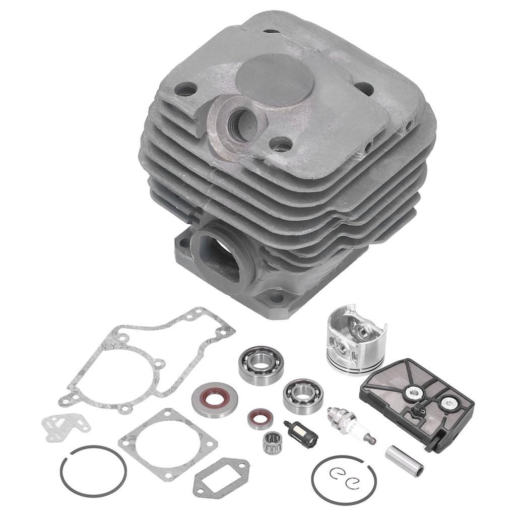 52mm Cylinder Piston Fuel Filter Spark Plug Bearing Paper Gasket Set Fit for STIHL MS038 380 Chain