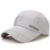 Quick Drying UV Protection Baseball Cap for Outdoor Activities - Breathable and Soft Top with Contrast Color Design and Adjustab