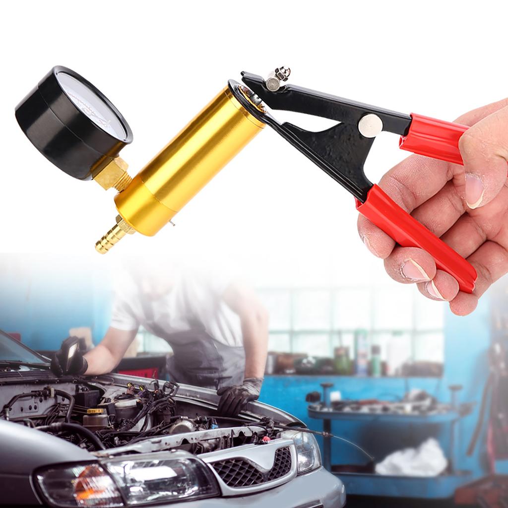 Brake Bleeder Vacuum Pump Vacuum Tester Brake Bleeding Tool Kit for Car Motorcycle
