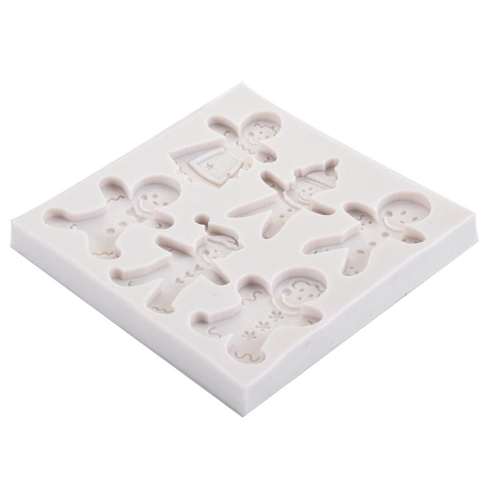 Handmade Gingerbread Man Sugarcraft Decoration Cake Decorating Tools Christmas Mold Chocolate Mould