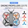 2 Pairs Propeller for DJI NEO 2 Wing Replacement Props Blade Fans With Screwdrivers Spare Parts Quick Release Accessories