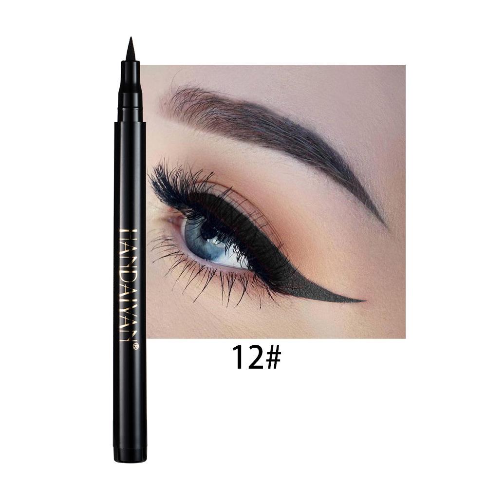 Penna Eyeliner Liquido Colorato Handaiyan Anti-Macchia - A Base d'Acqua con Punta Rigida