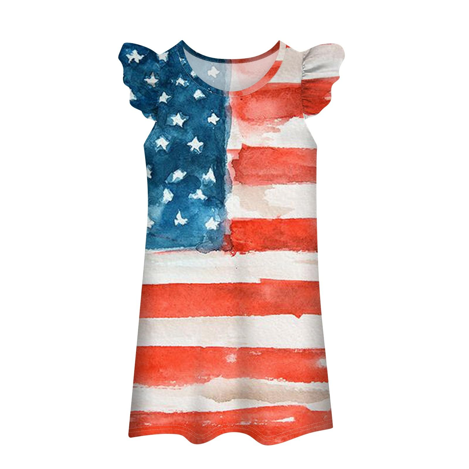 

Детское платье Юбка с развевающимися рукавами Повседневное платье 90 арбуз красный