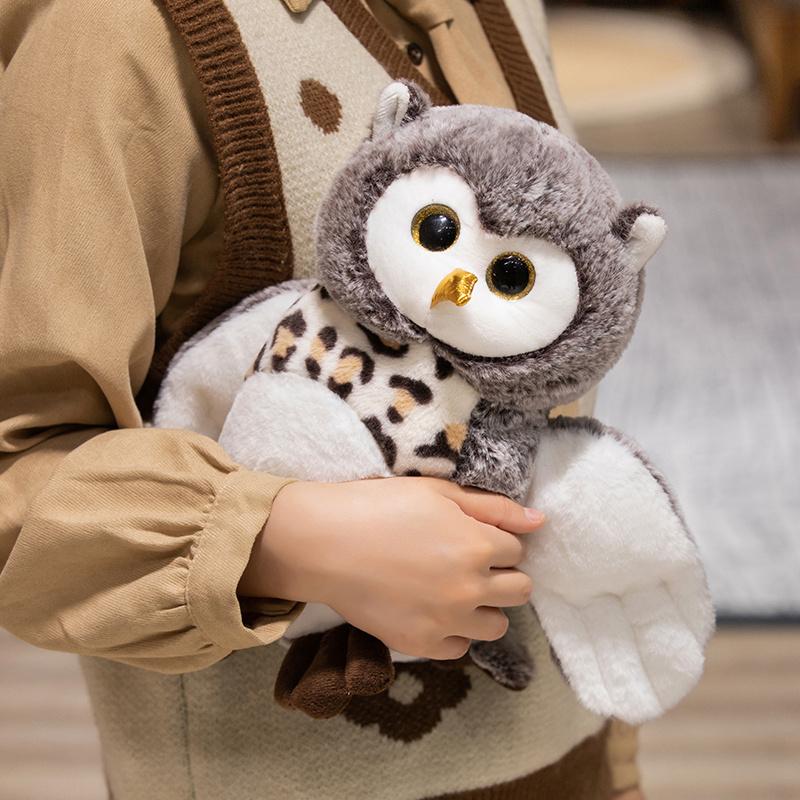 1Pc 2025Cm Cute Plush Owl Plush Toys Kawaii Owl Pillow Dolls Stuffed Soft Animal Toy Kawaii Owl Birthday Christmas Gift