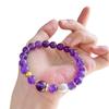 8Mm Autumn And Winter Natural Amethyst Freshwater Pearl Design Bracelet Bracelet