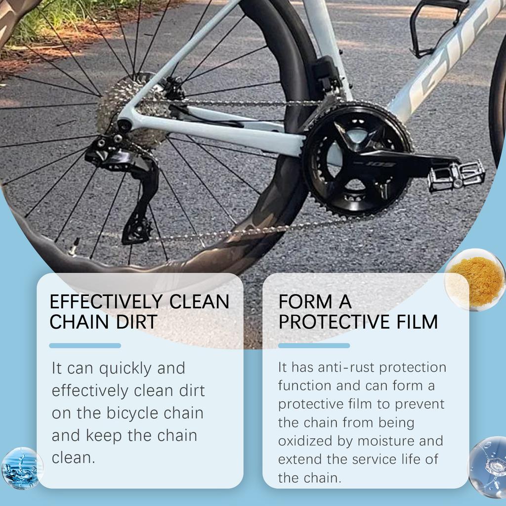 Rayhong 120ml Anti rust Bicycle Chain Cleaning spray Car Rust Refurbishment Cleaning Care Rust Remover