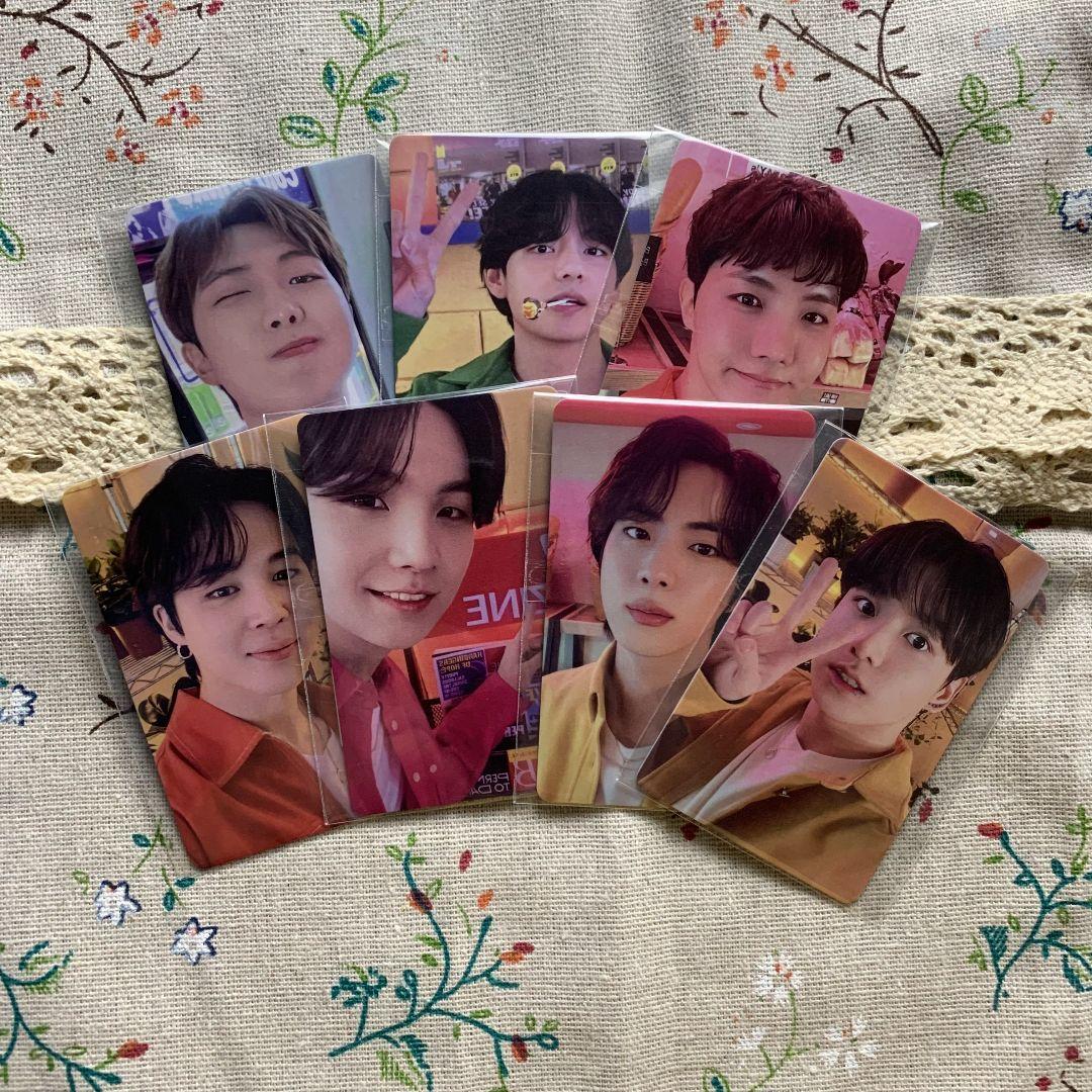 

[USED] BTS p.t.d STAGE-SEOUL GLOBAL Purchased Trading Cards, 7 Cards