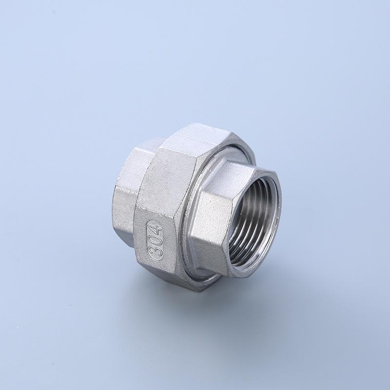 1" Malleable Female Straight Union Coulping Pipe Fittings Stainless Steel SS304