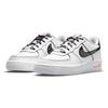 Nike Air Force 1 '07 LV8 GS Fresh White Black Bright Crimson Light Voltage Yellow Metallic Gold DJ5528-100