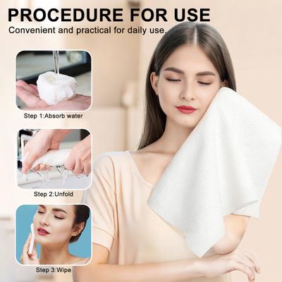100 Stück Komprimierte Handtuchtabletten Tragbare Reisehandtücher Mini Komprimierte Handtücher Weiches Handwischtuch Komprimiertes Münzgewebe für Reise Zuhause Outdoor