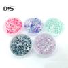 Clear Crystal Slime Multicolor Beads Fluffy Soft Clay Decompression Kids Toy