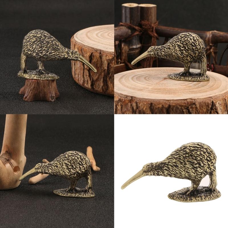 Metal Bird Sculpture With Weathered Appearance Sculpture Home Decoration For Conventional Work Area Enhancement