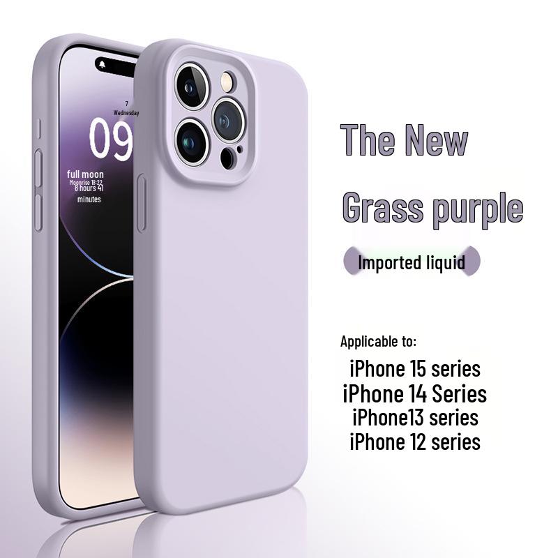 

Apple Titanium Color iPhone 17 Pro Max Case, Liquid Silicone iPhone 14 Pro