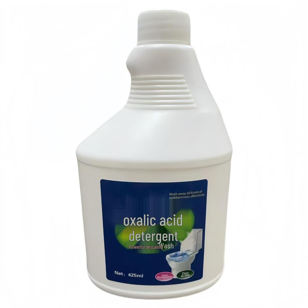 High-Concentration Oxalic Acid Cleaner for Tiles & Toilets - Powerful Descaler & Stain Remover for Bathrooms
