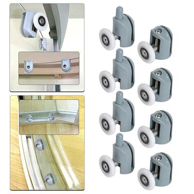 8 Pcs. Shower Door  Rollers 25Mm Roller Guide For Shower Cabinet Glass