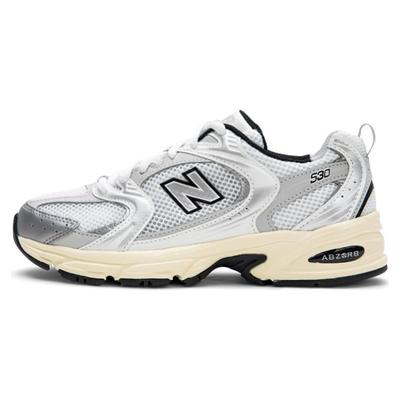 530 Silver Cream Sneakers MR530TA