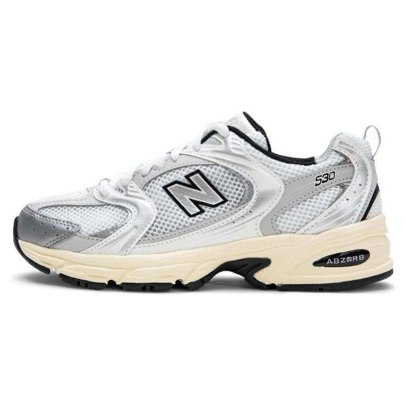 

New Balance 530 Silver Cream Sneakers MR530TA 42
