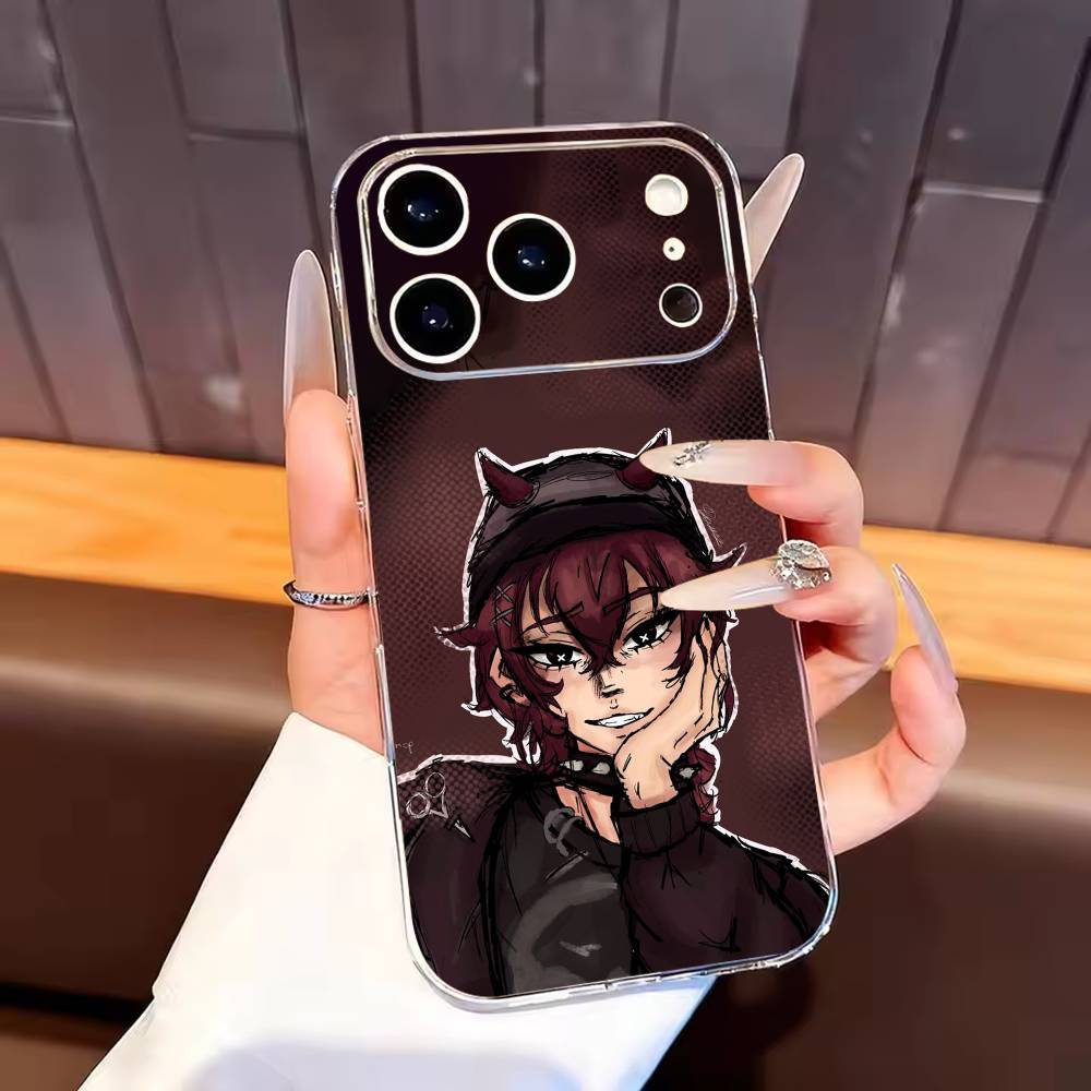 K-Killer C-Chat Ronin Game Phone Case For iPhone17,16,15,14,13,12,11 Plus,Pro Max Soft Transparent Cover