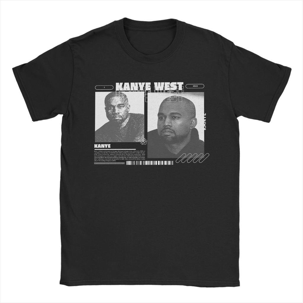 Kanye West Meme Face Unisex T Shirts  Awesome Tee Shirt Short Sleeve Crew Neck TShirt 100 Cotton Graphic Printed Tops