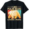 Design Mignon d'Ours Polaire pour Hommes Femmes Enfants Amoureux des Ours Polaires T-Shirt PNCAAPT Cadeau Sweat-shirt à Capuche Manches Longues Débardeur Femmes Hommes Noir