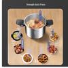 KOBACH 304 Stainless Steel Explosion-Proof Pressure Cooker