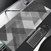 Triangle Art Mouse Pad Computer Accessories Office Game Table Mats Rubber Anti-slip Gaming Keyboard Mousepads XL Desk Pads 40X90