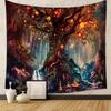 Customized Printed Tapestry 130*150CM 150*200CM Woven Tapestry Anime Anime Tapestry Blanket