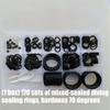 170lots Multipurpose Hardnesses Waterproofed Sealing Mixed Size O Rings For Diving Gear Swimming Pool Accessories