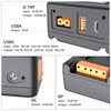 ZGCINE USB 50 Wh Camera PD 65W Charger with BP for Broadcast LED BMPCC 4K and ZCAM V-Mount Type-C Charger, Carry-On Compatible, (3400mAh / 14.8V),