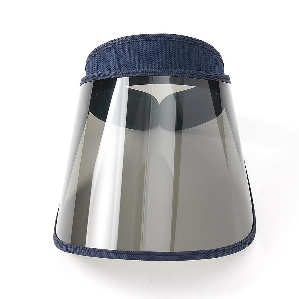 UV Protection Sun Cap 2-piece Set (navy) Summer Hat