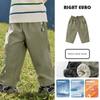 Boys' Mountain-Style Fleece-Lined Hiking Pants, Waterproof and Anti-Static, 2025 New Winter Children's Pants, Trendy Toddler Pants