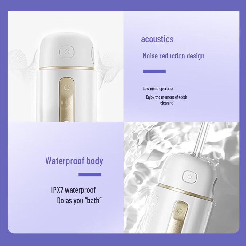 Bixdo A30 Pro Capsule Portable Water Flosser CN plug (adapter included)