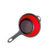 Fruit Collapsible Washing Silicone with Handle Colander Dish Draining Basket Drainer Strainer