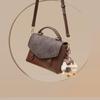 Women's New Autumn and Winter Genuine Leather Women's Crossbody Bag Light Luxury Shoulder Bag
