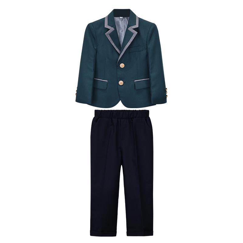British Style School Uniform Set for Boys & Girls - Autumn/Winter Kindergarten & Performance Suit