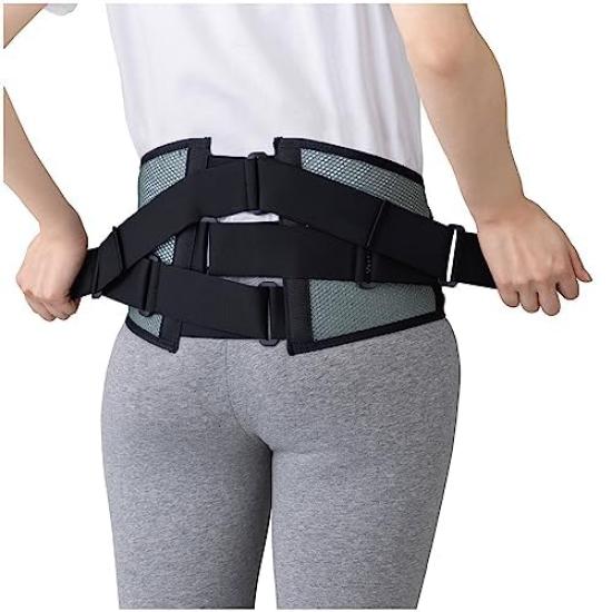 Lenden- und Beckenstütze Hergestellt für und Sicher 2023 Breiter Gürtel, Japan, Sport, Arbeit, Golf, Tennis, Mehr, Unterstützung, Unisex, Modell, Schwarz, Typ, M-L