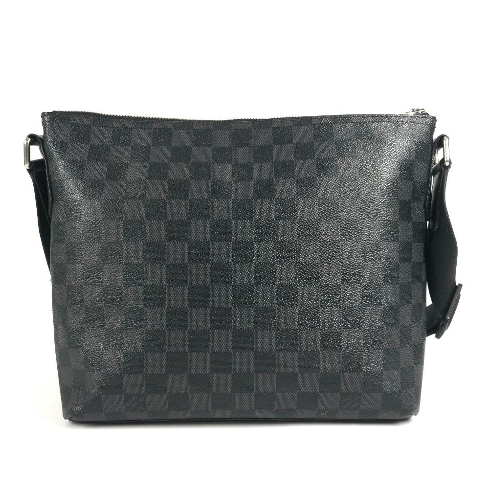 Louis Vuitton  N41211  Damier Graphite Mick PM Crossbody bag Shoulder Bag Black