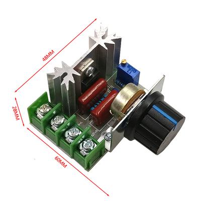 2000W SCR Spannungsregler Drehzahlregler Thermostat Spannungsreglermodul