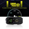 Outdoor Dual SIM Long Standby Mobile Phone 5800mAh Cellphone Black(EU Plug 110‑240V)